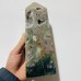 6 Pieces Large Four-Sided Unique Druzy Moss Agate Tower