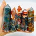 Red Moss Agate Crystal Points Wholesale