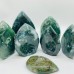 Moss Agate Unique Shape Home Decoration Wholesale