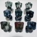 9 Pieces 4.5in Moss Agate Goddess Carving