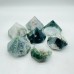 Moss Agate Diamond Shaped Wholesale