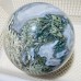 23lbs Large Druzy Geode Moss Agate Sphere