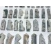 33 Pieces Geode Druzy Moss Agate Tower Points