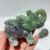 12 Pieces Beautiful Moss Agate Elephant Carving