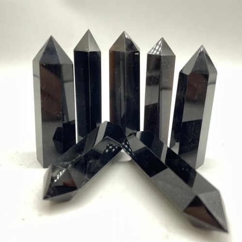 Obsidian Crystal Point Tower Wholesale