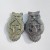 Gold&Silver Sheen Obsidian Owl Skull Carving Wholesale