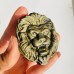 Gold Sheen Obsidian Lion Head Carving Wholesale