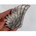 Silver Sheen Obsidian Wing Carving Wholesale