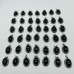 36 Pieces Rainbow Obsidian Pendant Charm