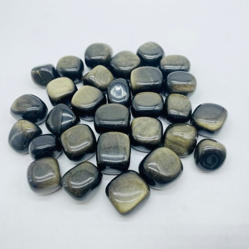 Gold Sheen Obsidian Tumbled Wholesale