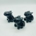 Large Obsidian Toothless Dragon Carving Wholesale