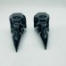 Large Obsidian Crow Skull Carving Wholesale