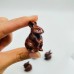 Red Obsidian Qing Hai Stone Rabbit Carving Wholesale