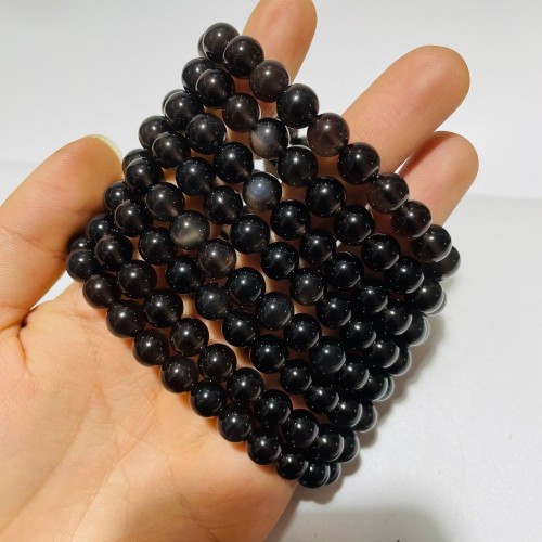 Transparent Rainbow Obsidian Bracelet Wholesale