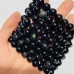 0.47in(12mm) High Quality Rainbow Cat Eye Obsidian Bracelet Wholesale