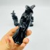 Obsidian Witch Ride Broom Carving Wholesale