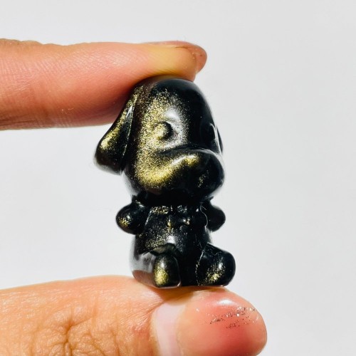 Gold Sheen Obsidian Snoopy Wholesale