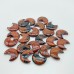 Red Obsidian Moon Carving Wholesale