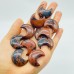 Red Obsidian Moon Carving Wholesale