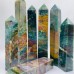 Large Ocean Jasper Four-Sided Tower Point Wholesale