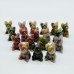 Ocean Jasper Dog Carving Wholesale Closeout