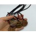 Ocean Jasper Castle Carving Pendant Wholesale