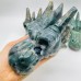 4 Pieces Beautiful Ocean Jasper Dragon Head