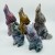 5 Pieces High Quality Ocean Jasper Wolf Carving