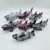 7 Pieces Ocean Jasper Shark Carving