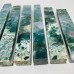 6 Pieces Large Ocean Jasper Four-Sided Tower