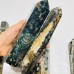 6 Pieces Black Vein Ocean Jasper Tower