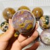 13 Pieces High Quality Vein Yellow Pink Ocean Jasper Spheres