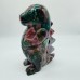 High Quality Colorful Ocean Jasper Baby Dinosaur Carving