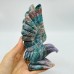 3 Pieces Ocean Jasper Eagle Carving