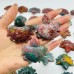 41 Pieces Colourful Ocean Jasper Sea Turtle Carving