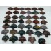 41 Pieces Colourful Ocean Jasper Sea Turtle Carving