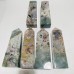 6 Pieces Beautiful Geode Druzy Ocean Jasper Large Tower