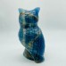 High Quality Blue Onyx Owl Carving