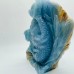 High Quality Blue Onyx Mermaid Carving