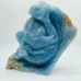 High Quality Blue Onyx Mermaid Carving