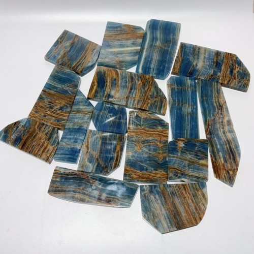 16 Pieces High Quality Blue Onyx Slab