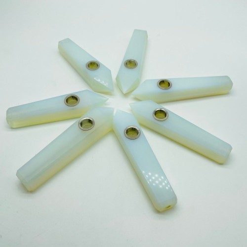 Opalite Cigarette Holder Crystal Pipes Wholesale