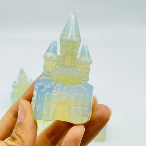 Opalite Castle Carving Wholesale