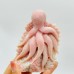 5 Pieces Beautiful Pink Opal Octopus Carving