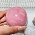 11 Pieces Natural Pink Opal Spheres