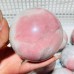 11 Pieces Natural Pink Opal Spheres