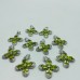 Peridot Round Cut Faceted Stone Pendant Charm Wholesale