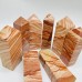 Natural Wood Grain Stone Four-Sided Tower Points Wholesale