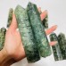 14 Pieces Large Green Prehnite Stone Tower