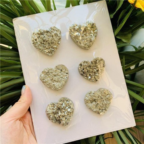 Chalcopyrite Pyrite Heart Shape Wholesale